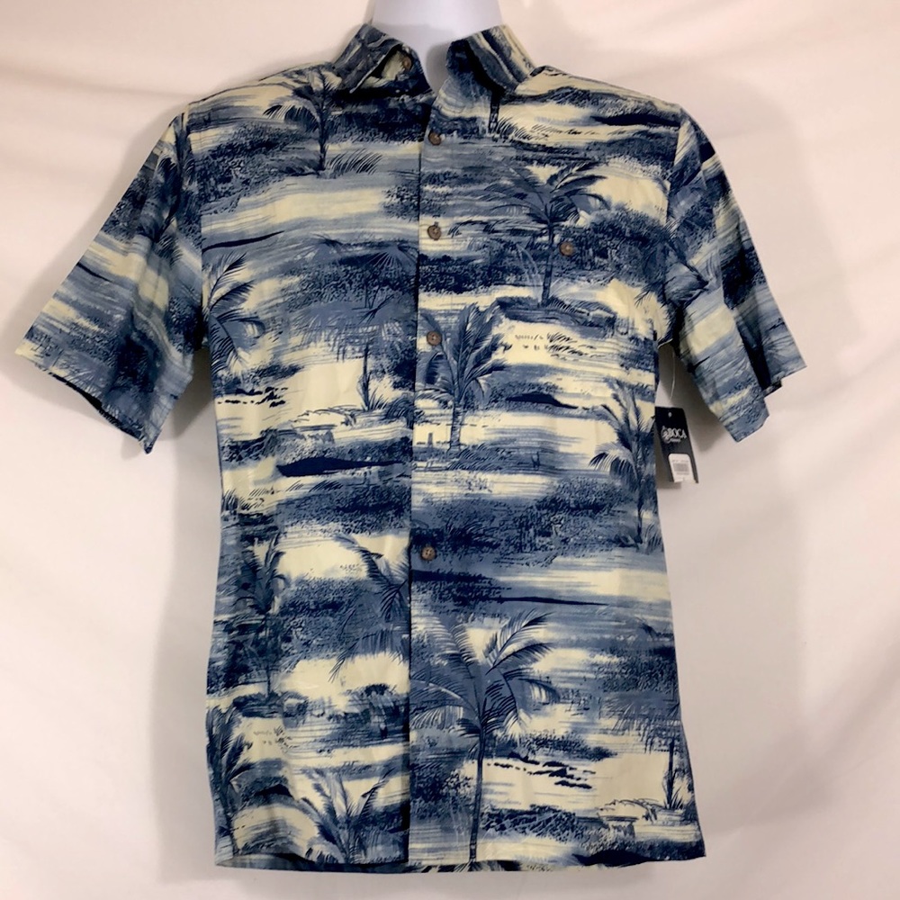 BOCA Classics Short-Sleeve Button-Down, S, NWT